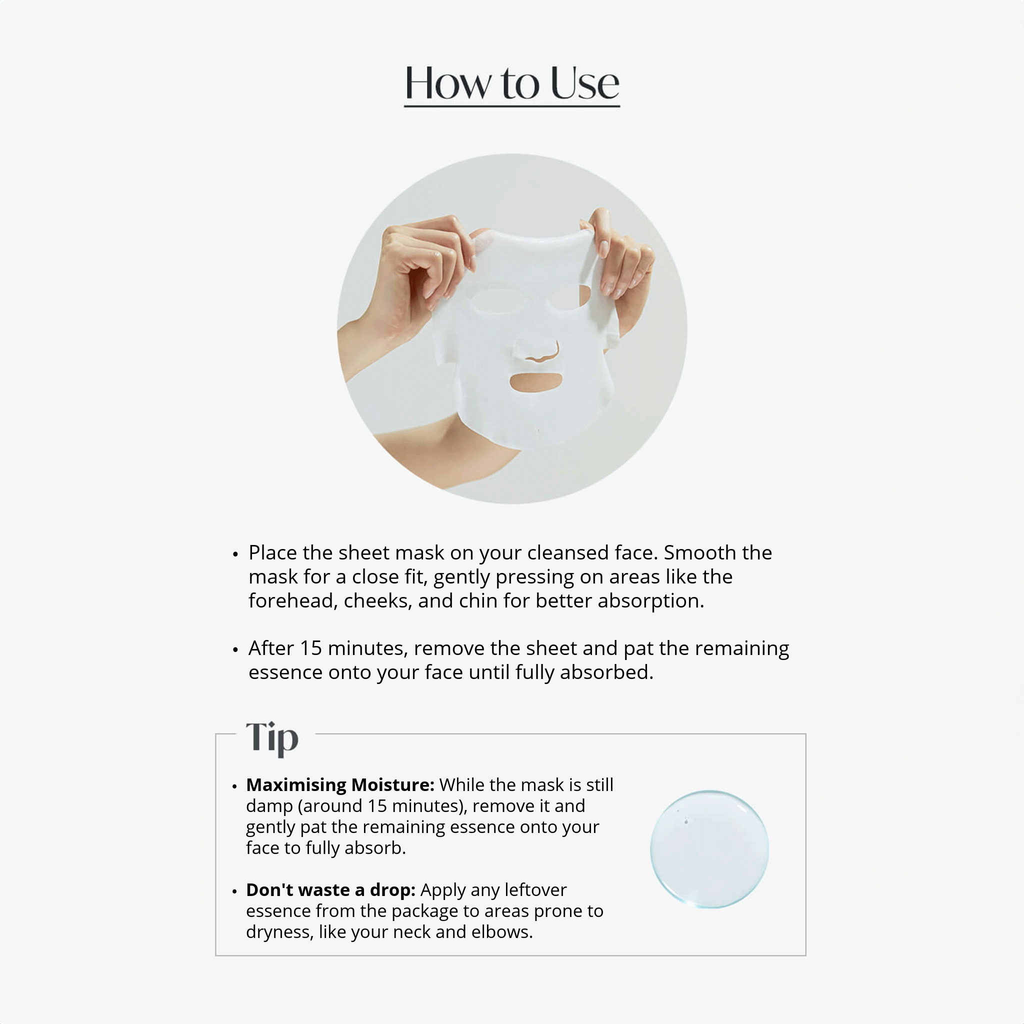 Torriden DIVE IN Serum Sheet Mask