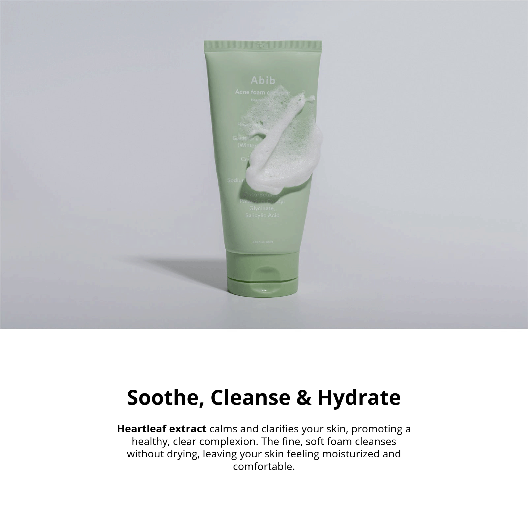 Abib Acne Foam Cleanser Heartleaf Foam