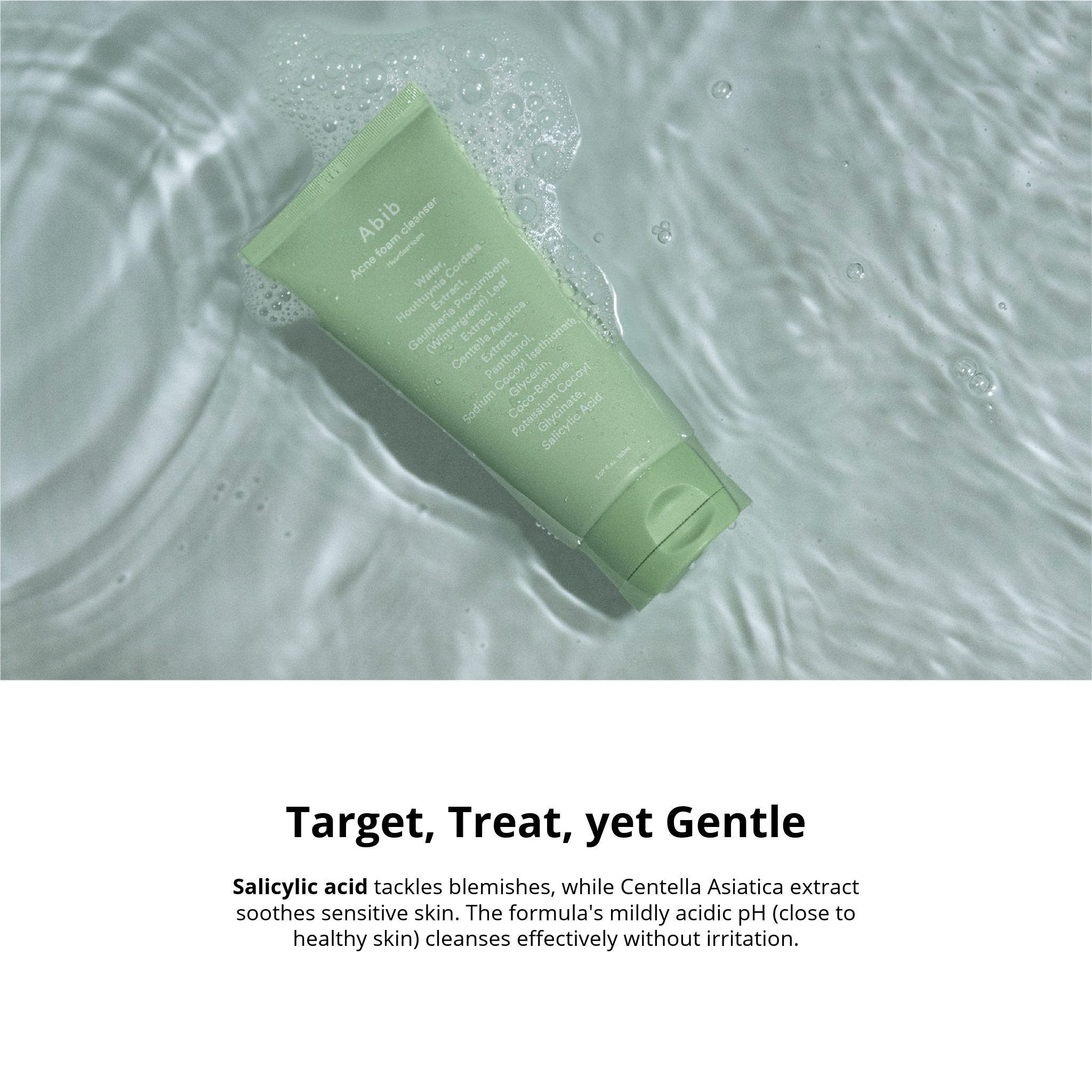 Abib Acne Foam Cleanser Heartleaf Foam