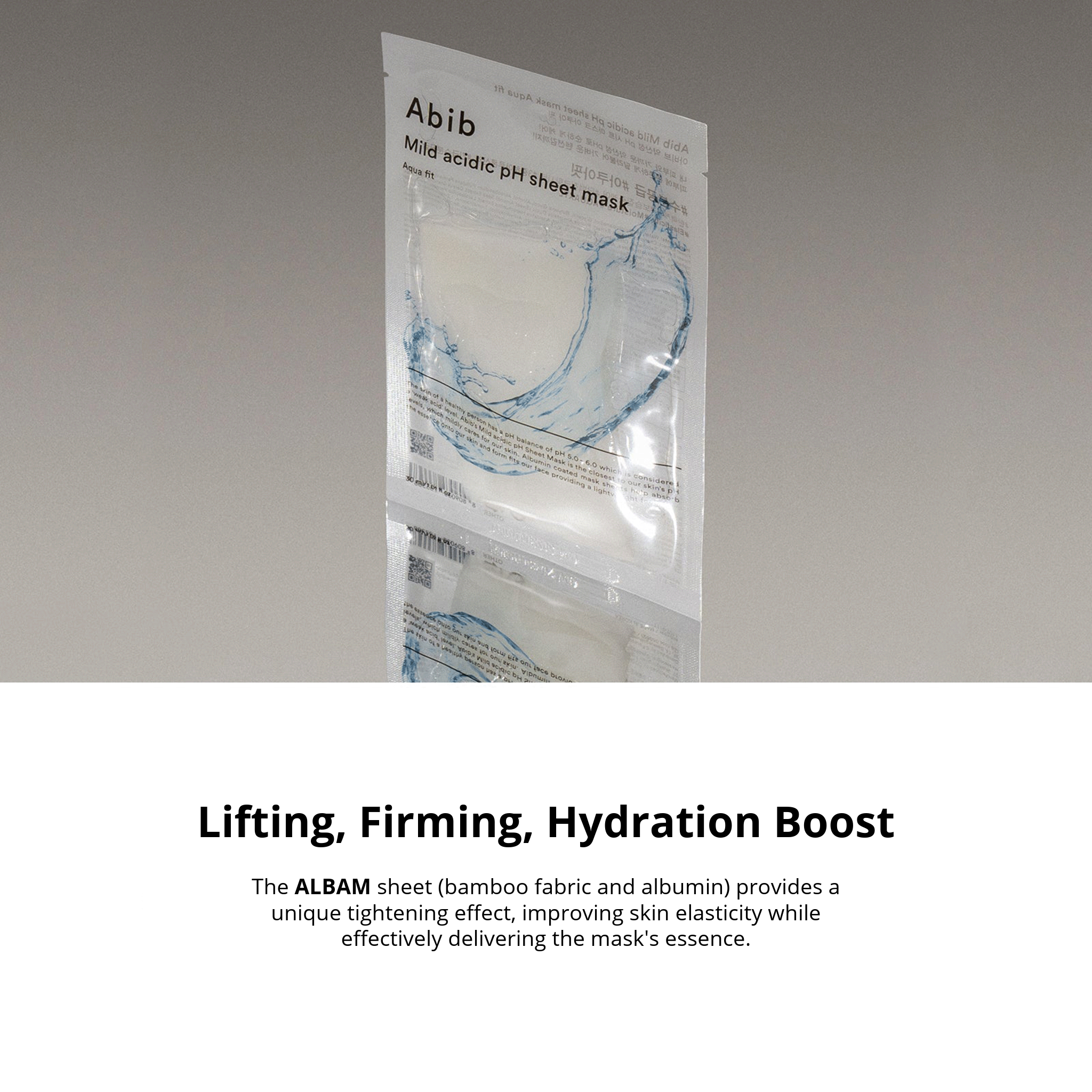 Abib Mild Acidic pH Sheet Mask Aqua Fit