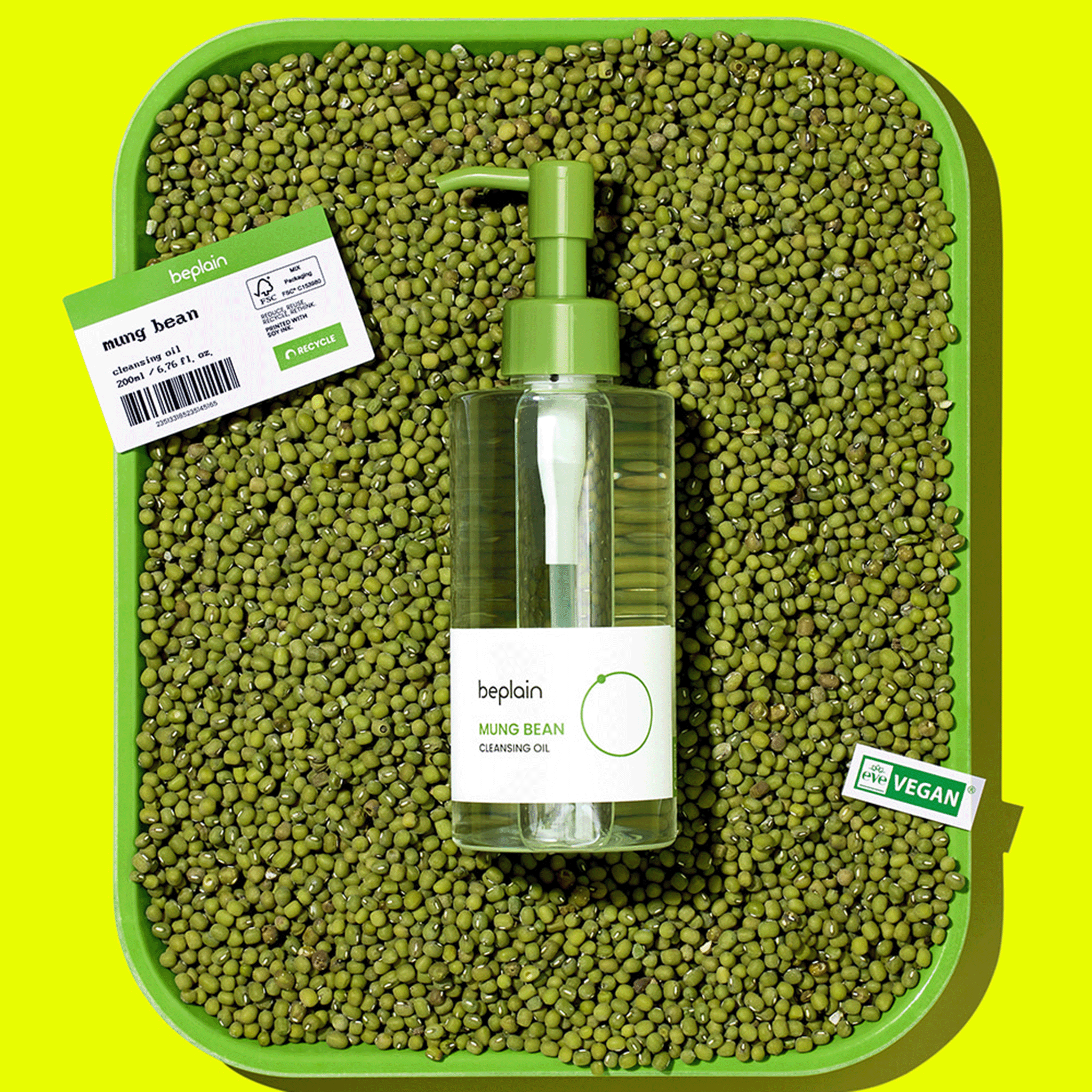 beplain Mung Bean Cleansing Oil