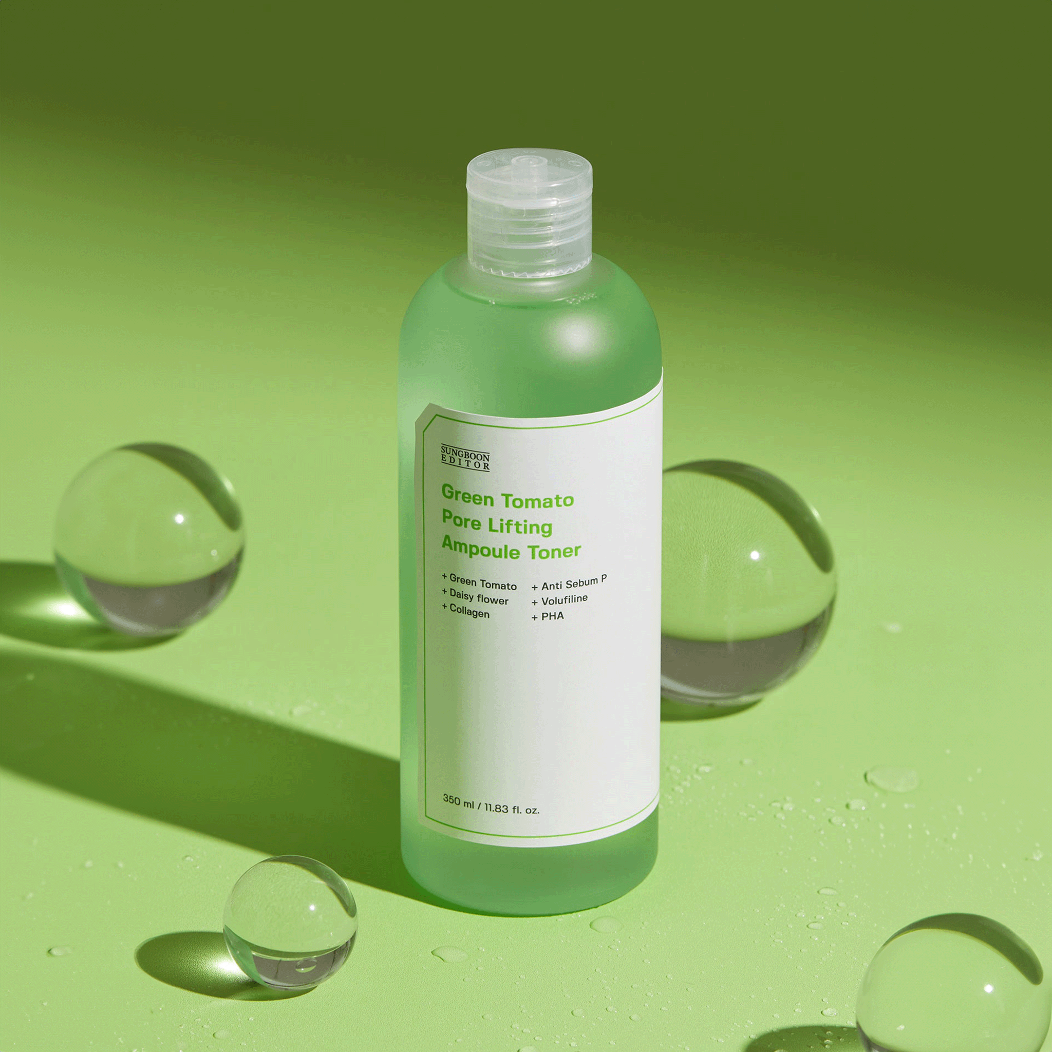 SUNGBOON EDITOR Green Tomato Pore Lifting Ampoule Toner