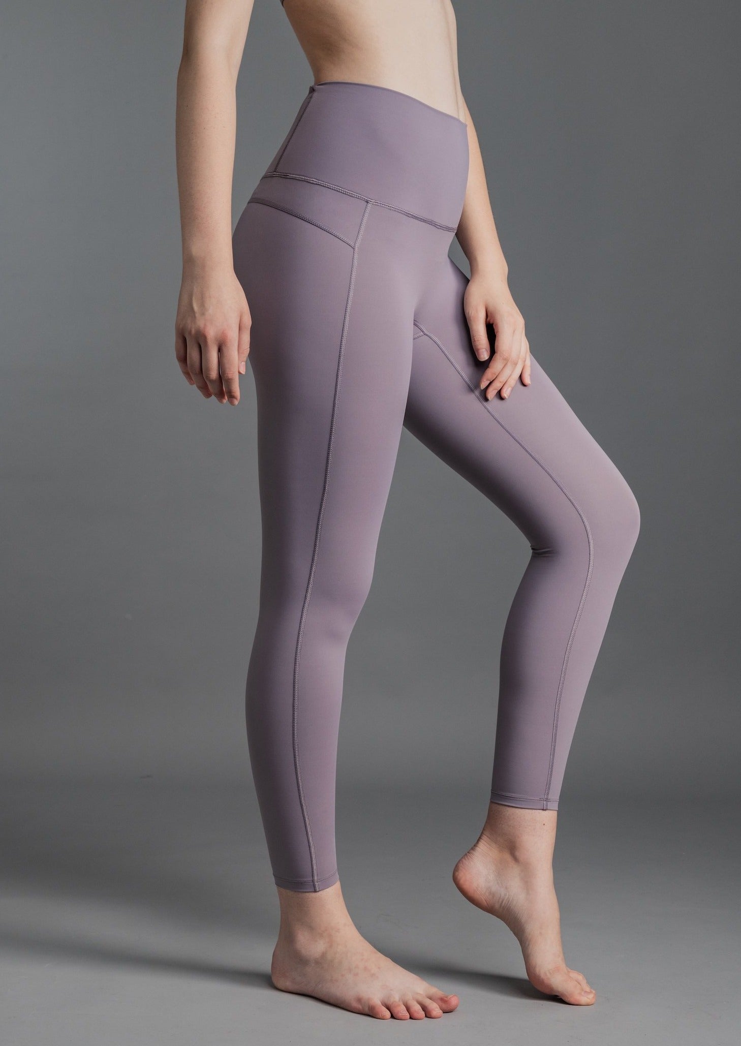 lilac high waist yoga legging